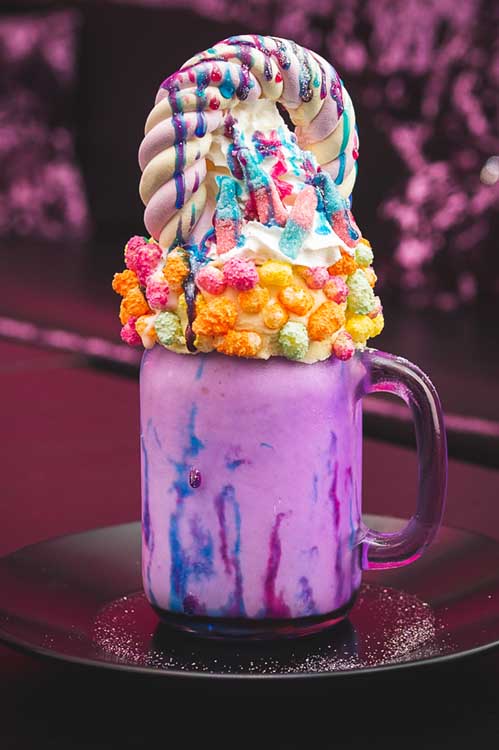 Unicorn Maniastic shake, photo ©Alan K. Gray, akgphotos.com
