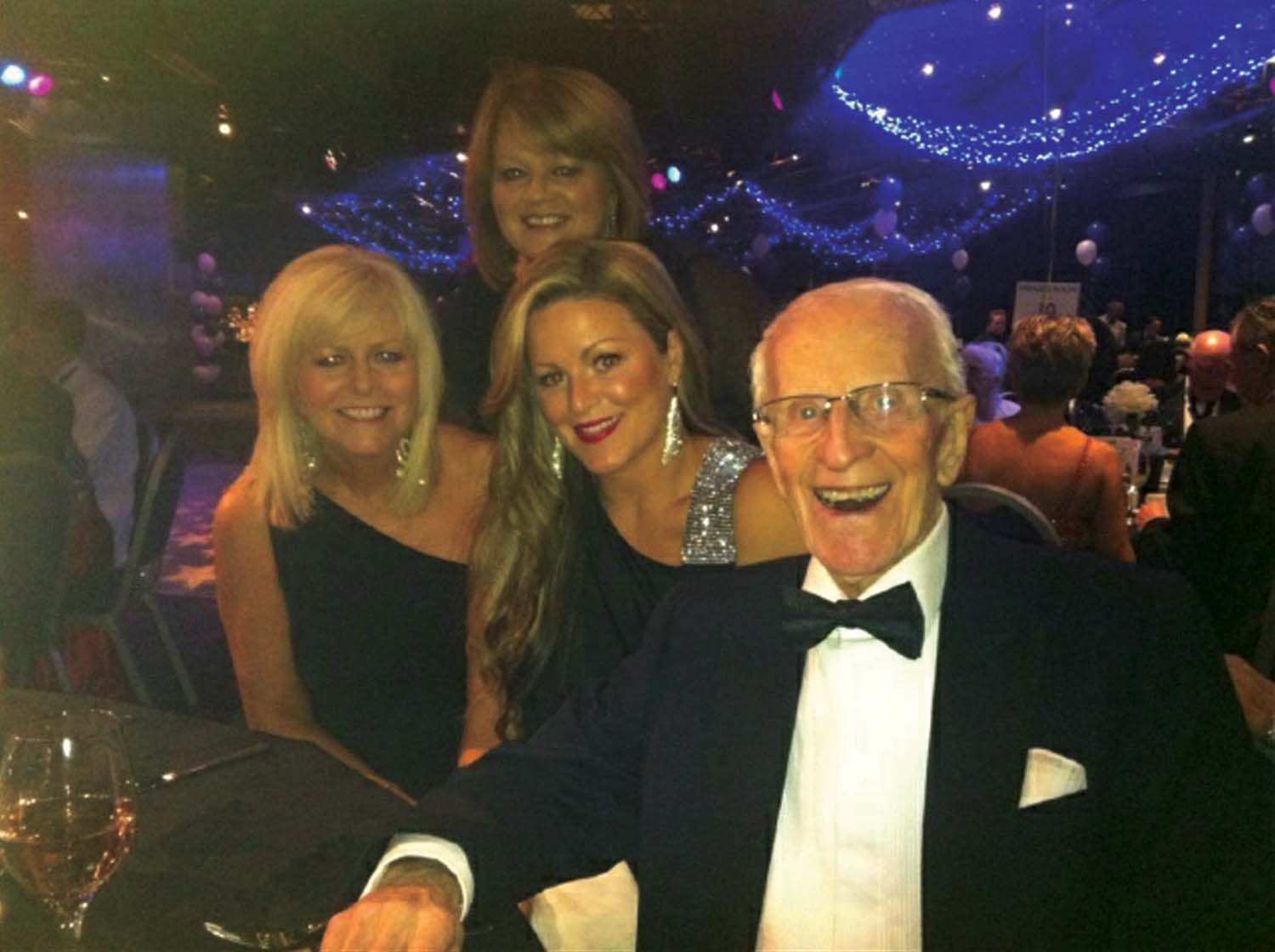 Left to right: Bonnie Barr, Sharon Barr, Ashleigh Barr and the late Bobby Barr