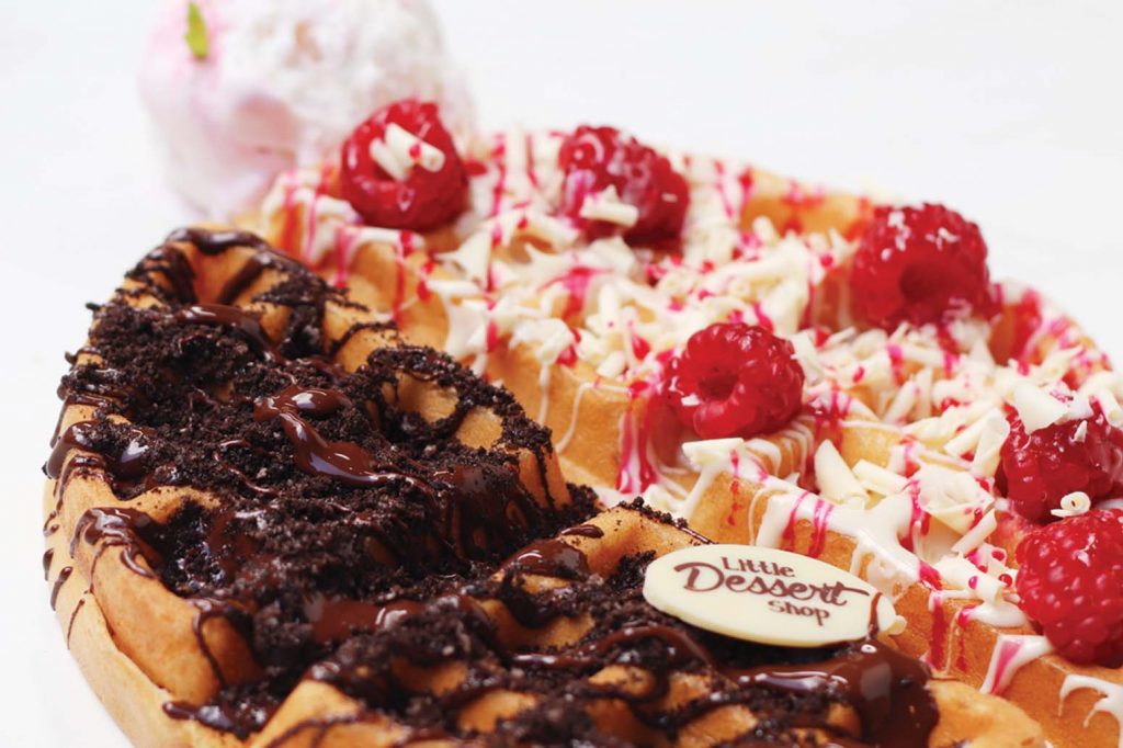 Waffles from Little Dessert Shop