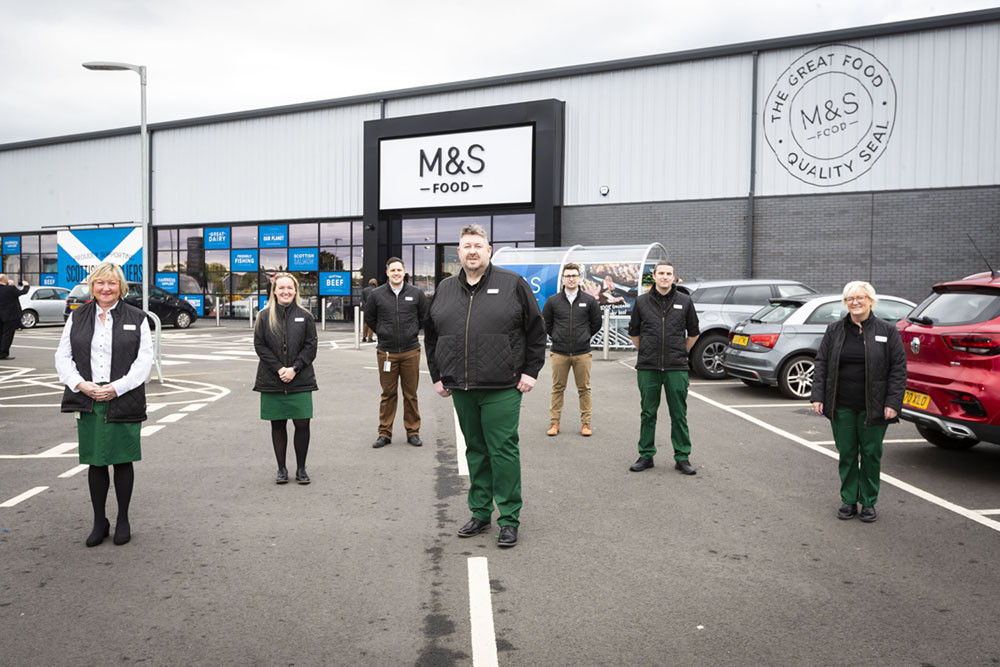 M&S Paisley team