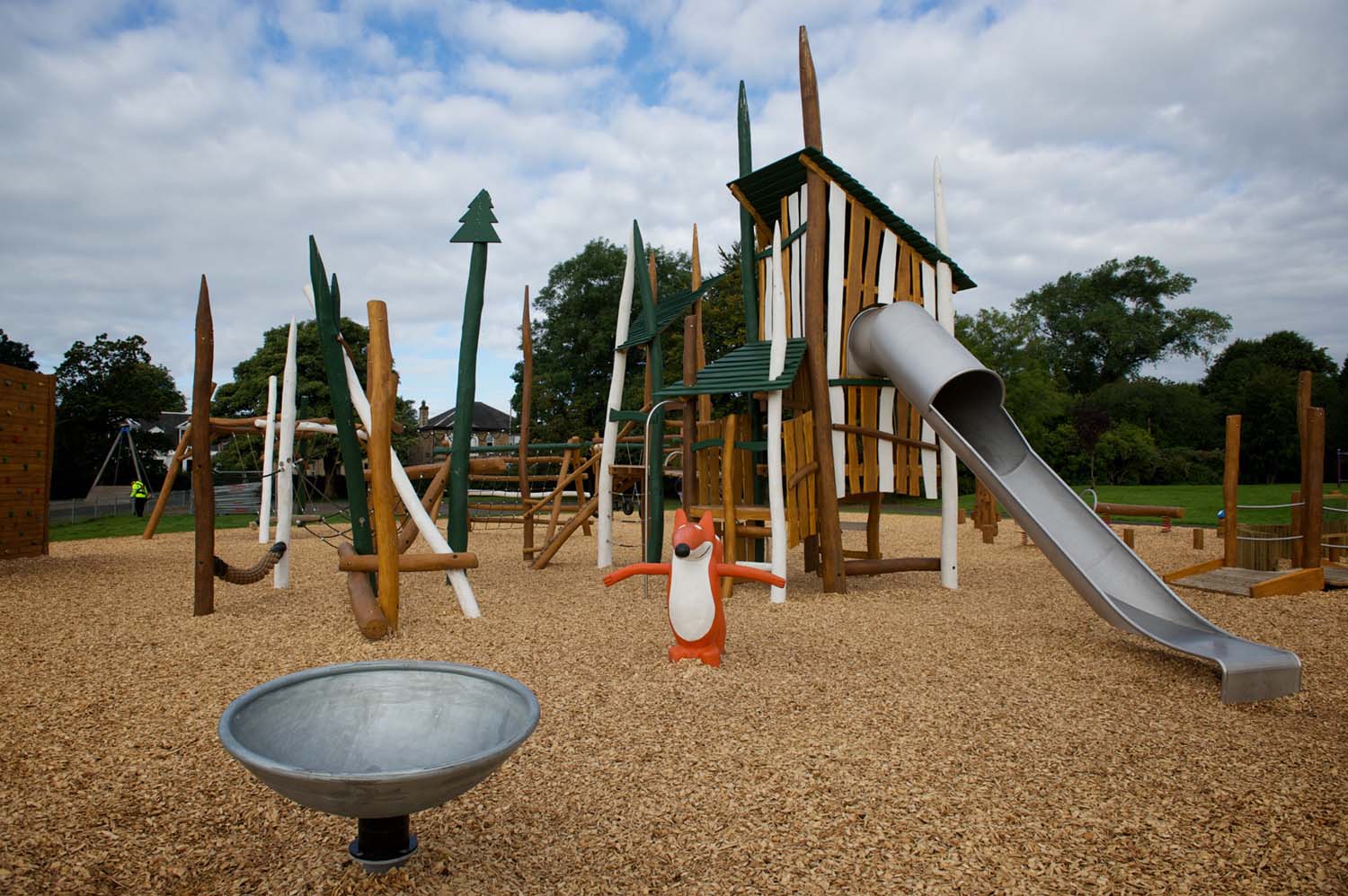 Barshaw Park play area in Paisley