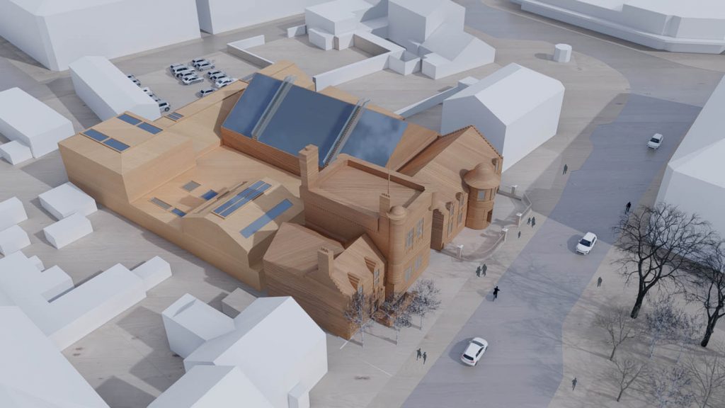 Renfrew town centre community hub