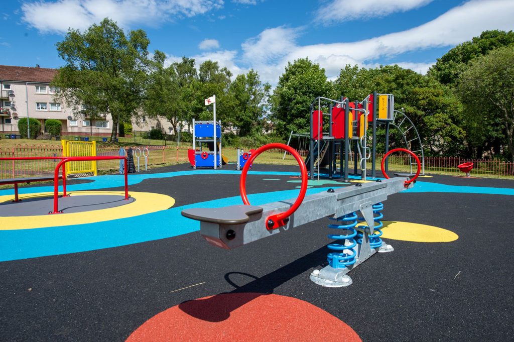 Brand-new play equipment
