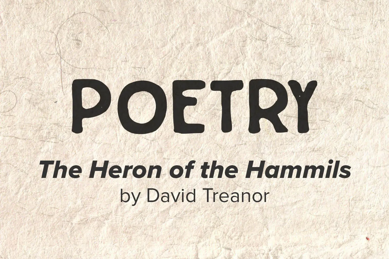 The Heron of the Hammils