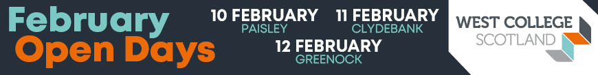 West College Scotland February Open Days