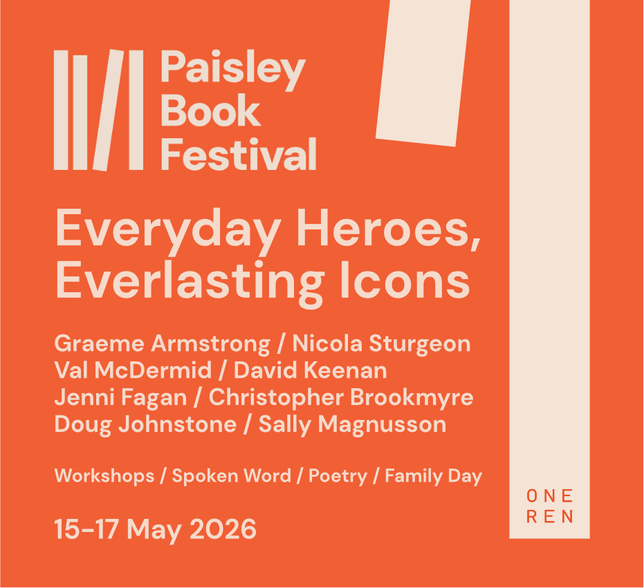 Paisley Book Festival May 2026
